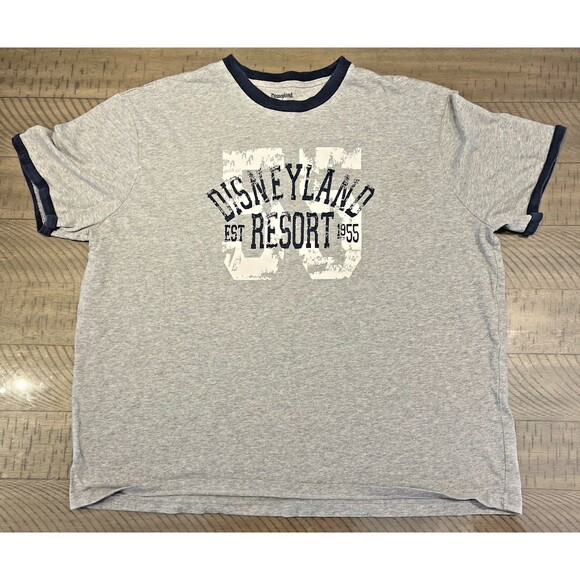 Disneyland Resort Mens XXL Tee T Shirt 1955  Walt Disney gray - Picture 1 of 6